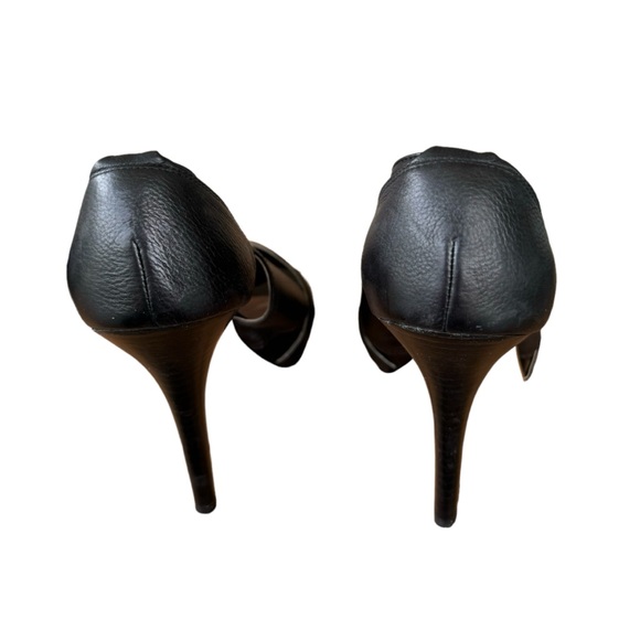 Coach Adelle Platform Women’s Black Leather Sandals Size 9 - Picture 4 of 6